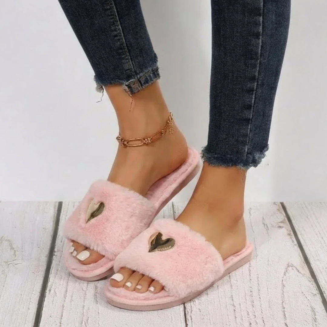 Cozy Heart™ Hausschuhe