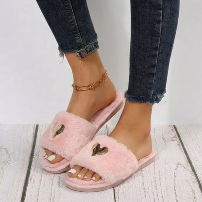 Cozy Heart™ Hausschuhe